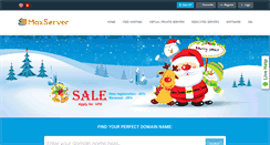 Desktop Screenshot of maxserver.com